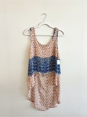 NWT Semi Sheer Tank Top